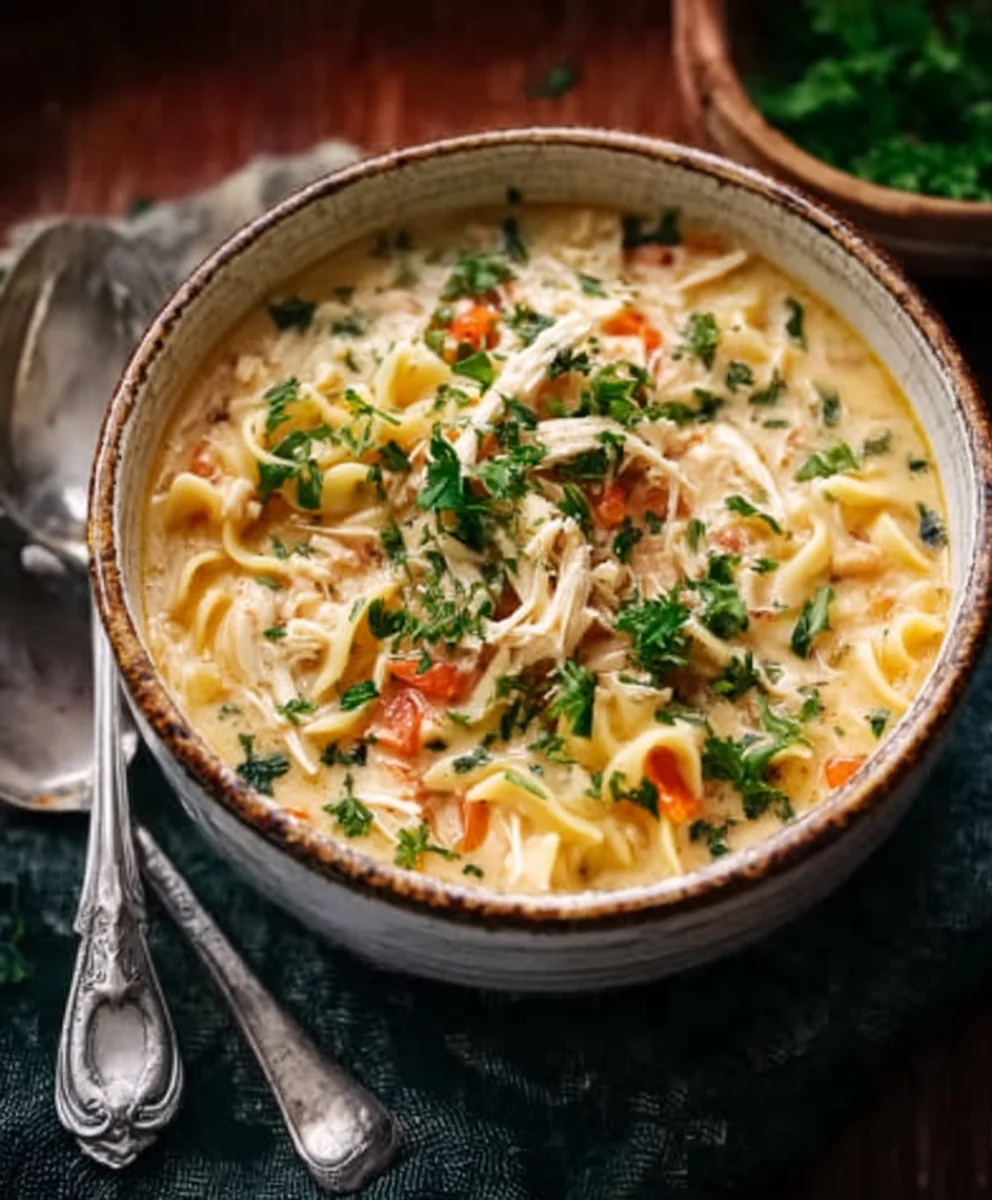 Crack Chicken Noodle Soup Recipe - Comforting & Easy