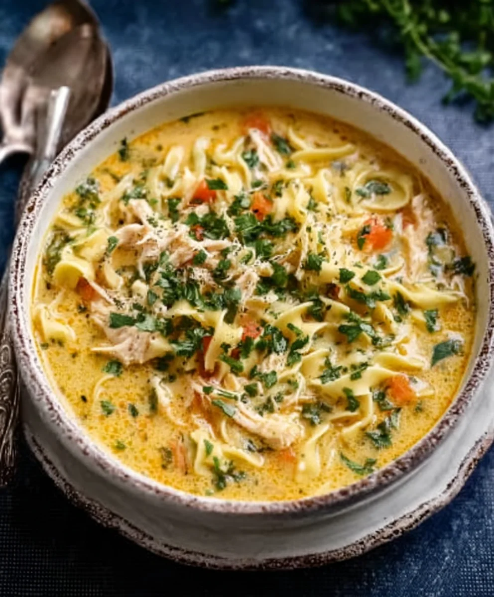 Crack Chicken Noodle Soup Recipe - Comforting & Easy