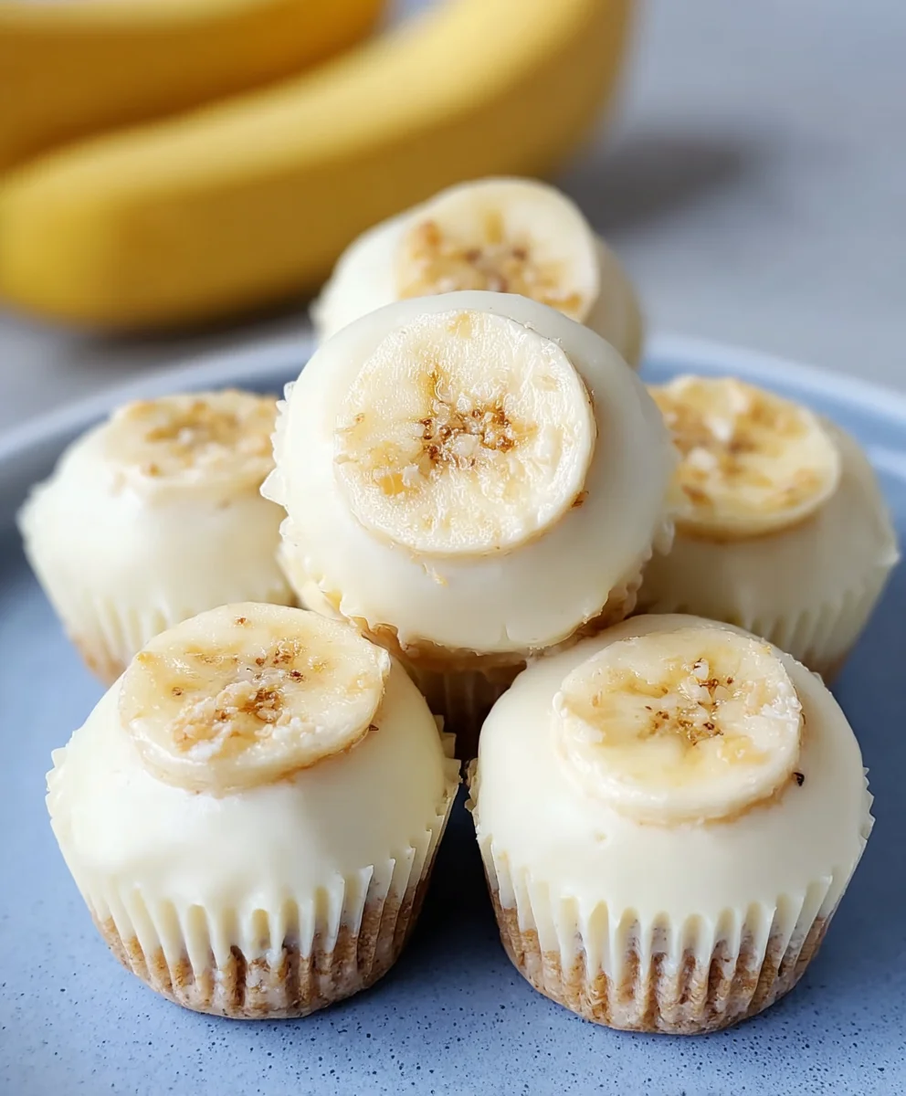 Frozen Banana Yogurt Bites Easy & Healthy Snack