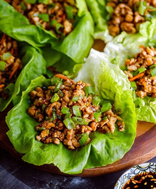 Chicken Lettuce Wraps (PF Chang's Copycat)