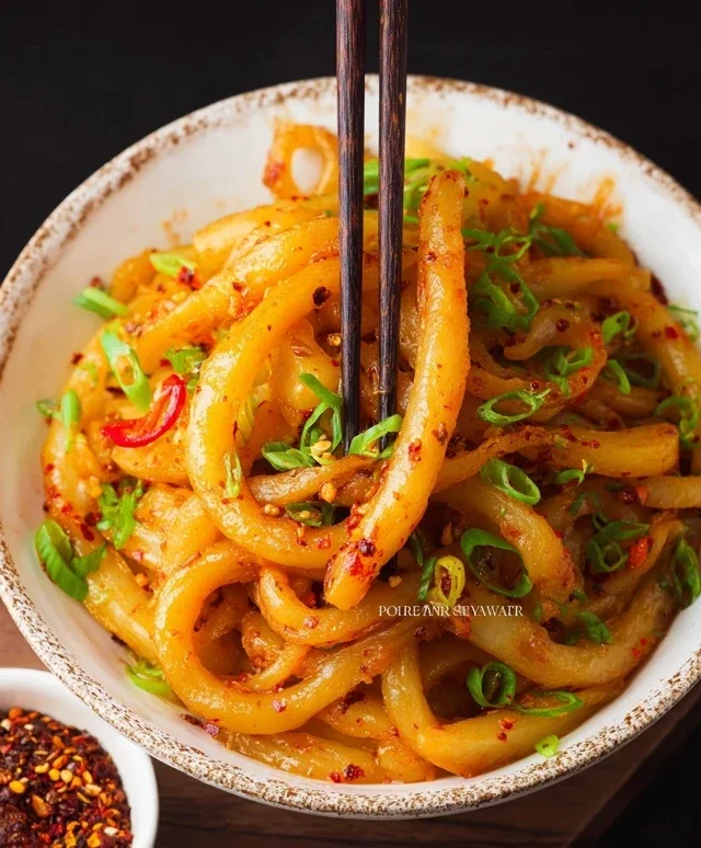 Spicy Potato Noodles