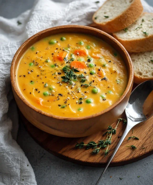 One-Pot Creamy Vegetable Soup