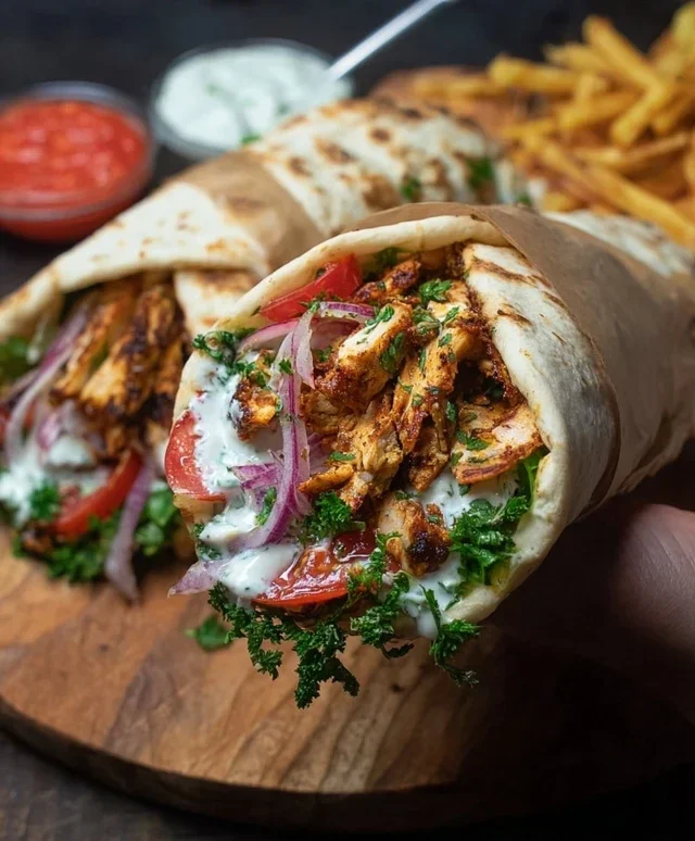 Chicken Shawarma Wrap