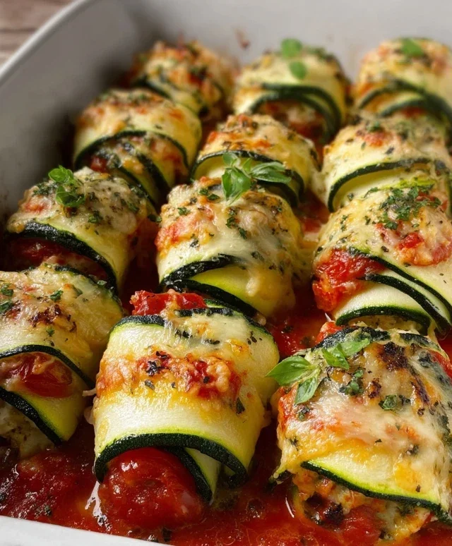 Vegan Zucchini Rollatini