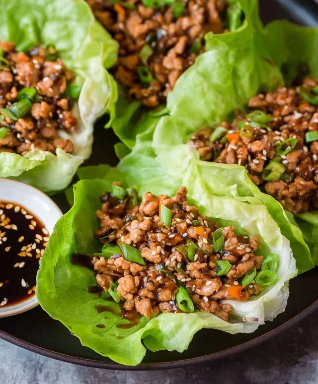 Crunchy PF Chang's Lettuce Wraps