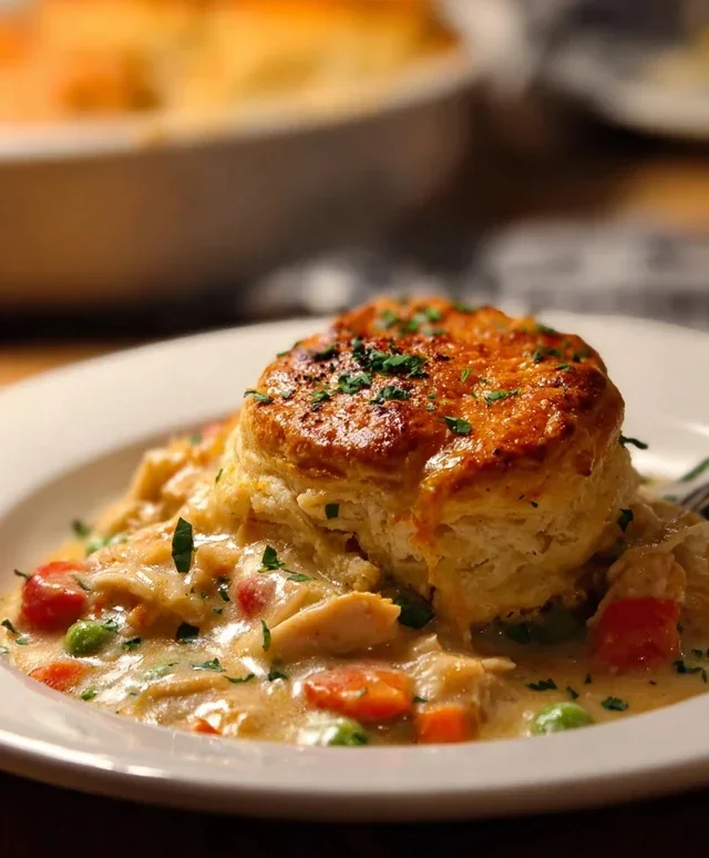 red lobster biscuit chicken pot pie