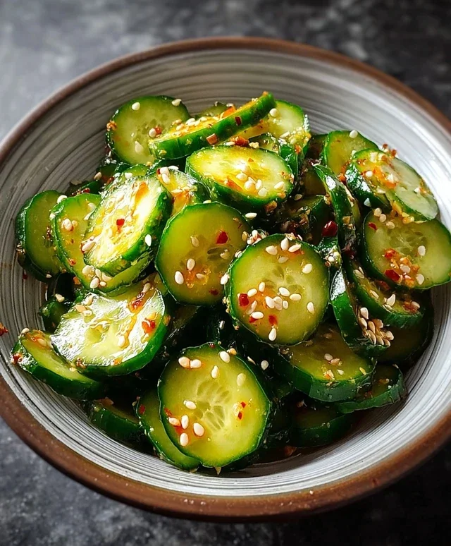 Easy Asian Cucumber Salad
