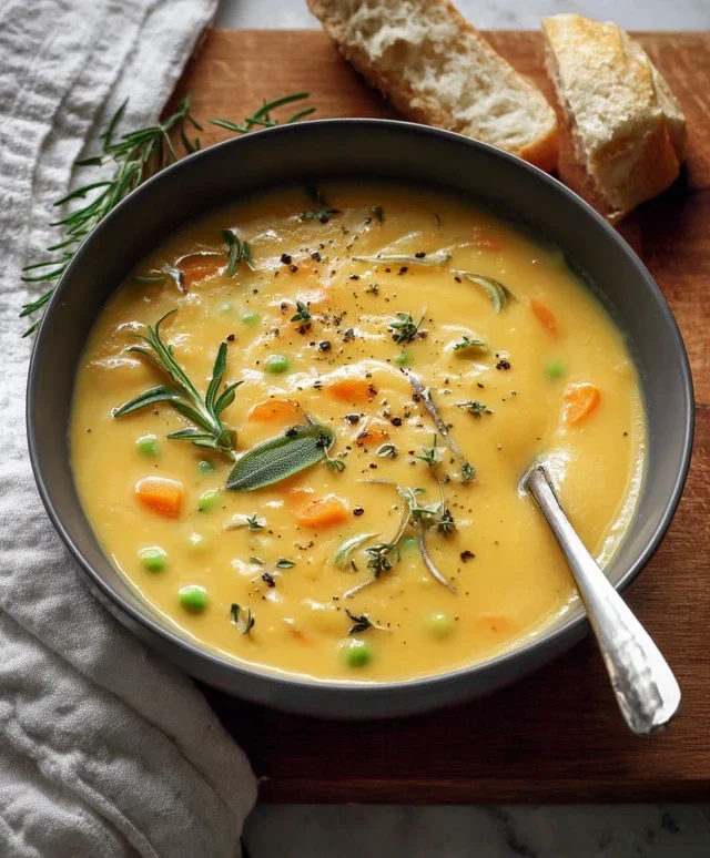 One-Pot Creamy Vegetable Soup
