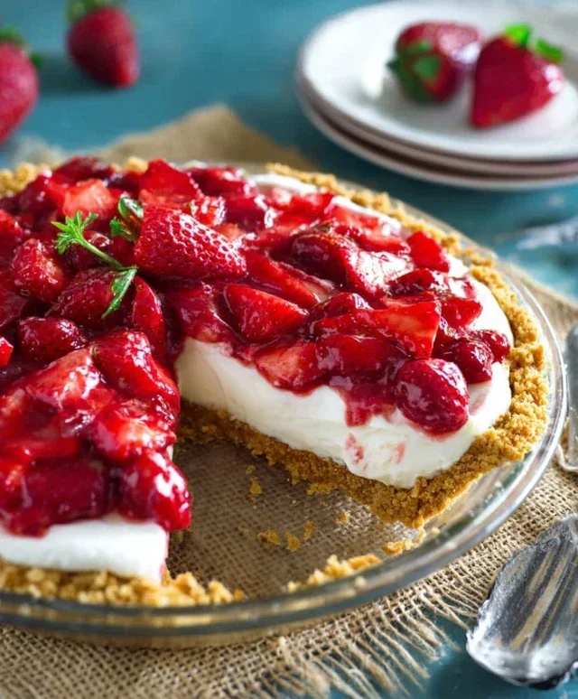 Strawberry Cream Cheese Pie