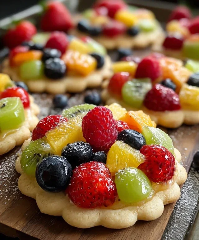 Fruit Pizza Cookies