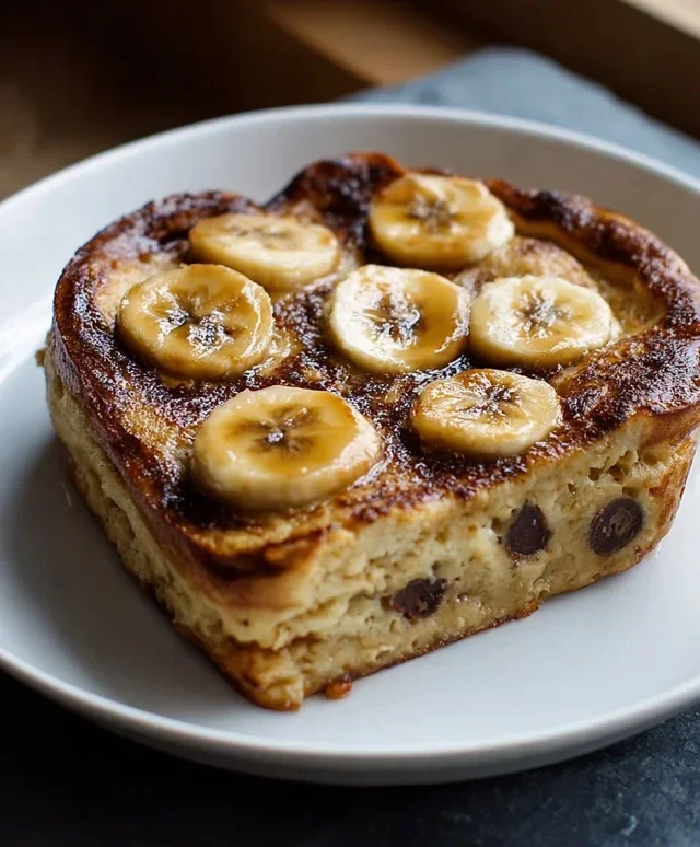 Gluten Free Banana Pancake Bake