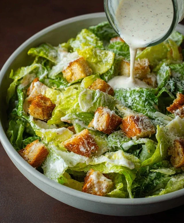 Homemade Caesar Salad Dressing