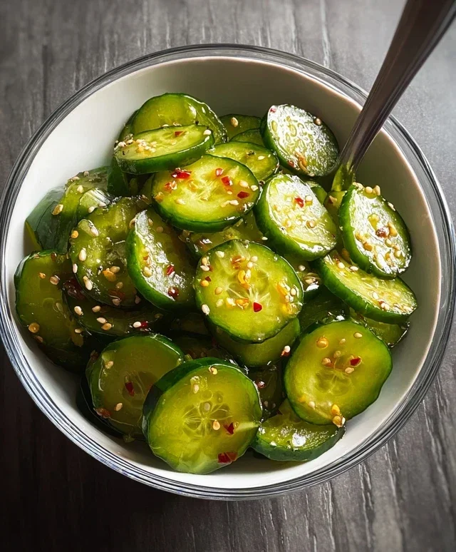 Easy Asian Cucumber Salad