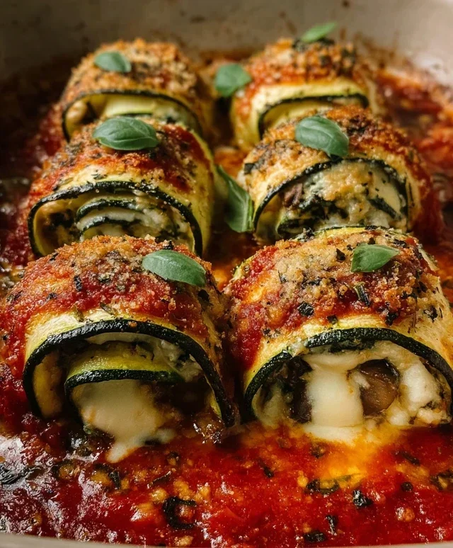 Vegan Zucchini Rollatini