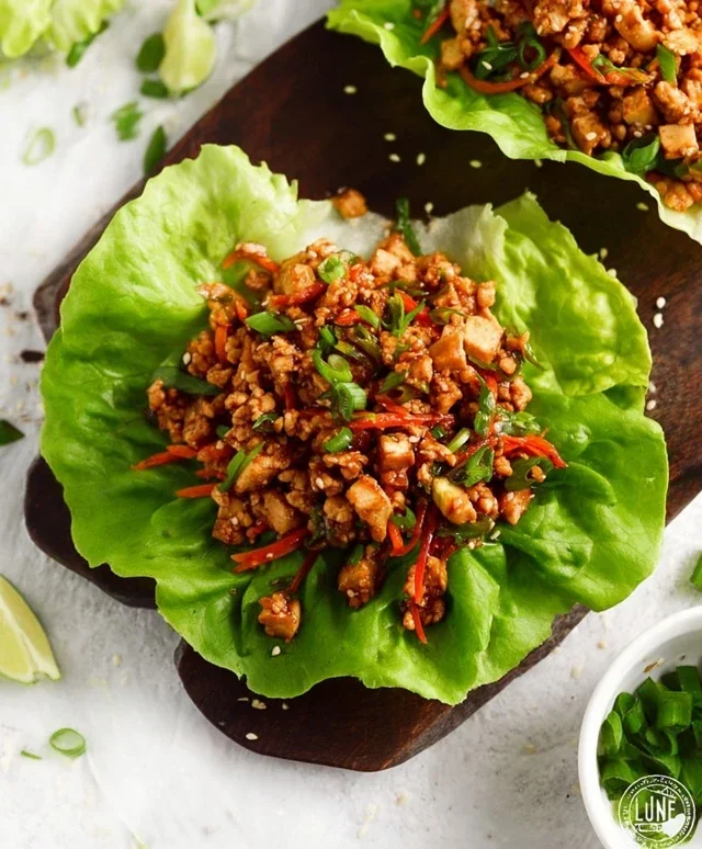 Tofu Lettuce Wraps