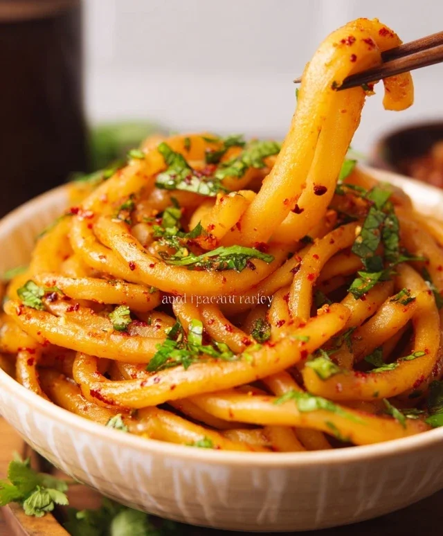 Spicy Potato Noodles