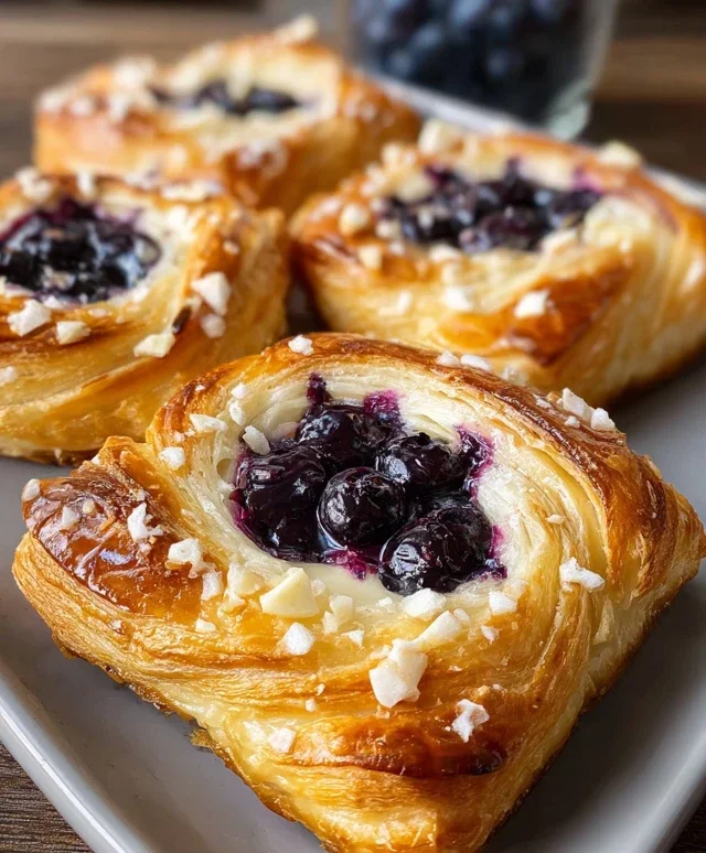 Blueberry Cheese Danish