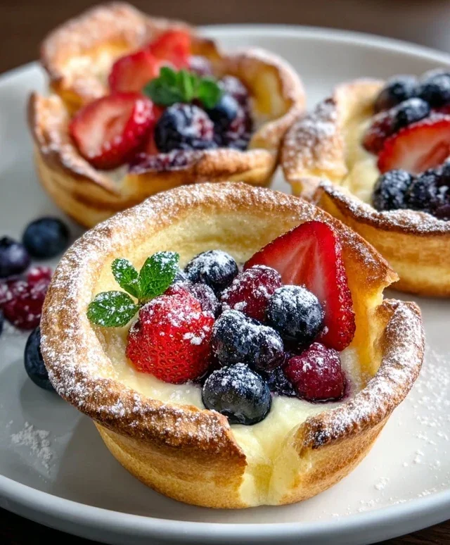 Mini Berry Dutch Babies