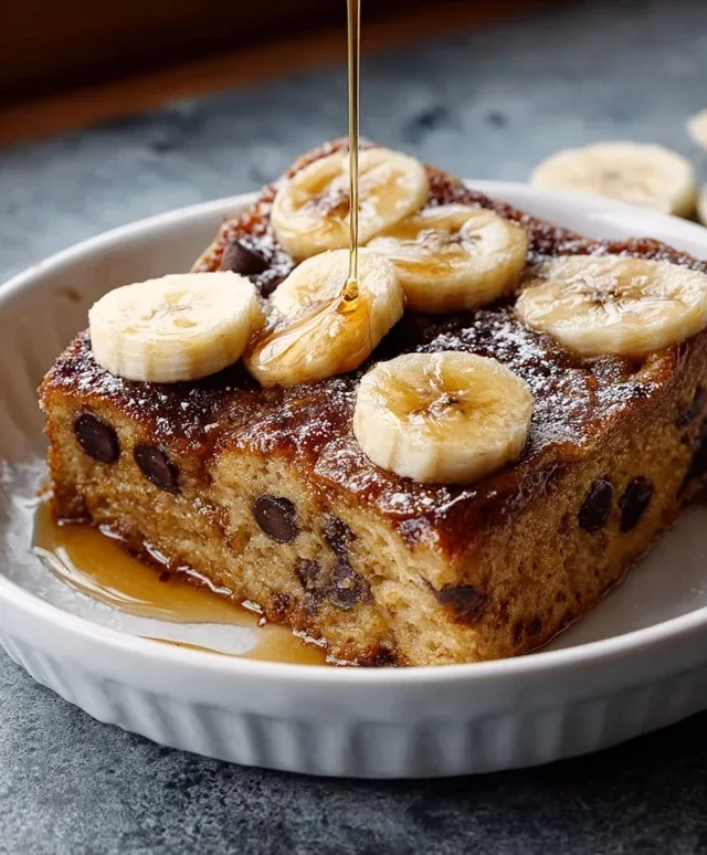Gluten Free Banana Pancake Bake