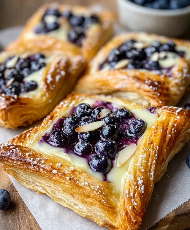 Blueberry Cheese Danish