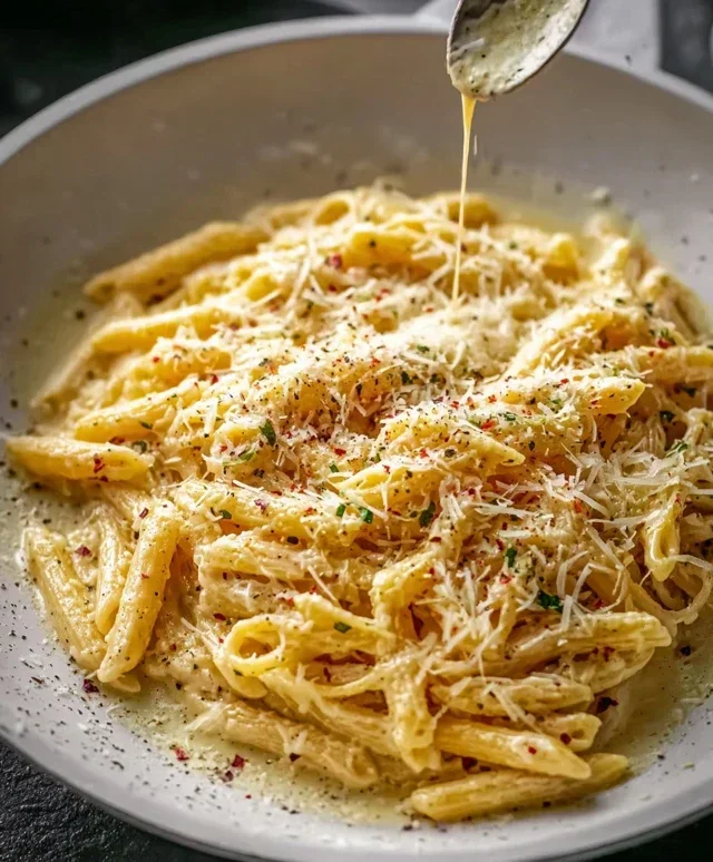One Pot Creamy Garlic Pasta (Just 20 Minutes!)
