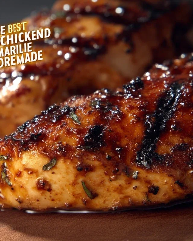 The BEST EVER Grilled Chicken Marinade