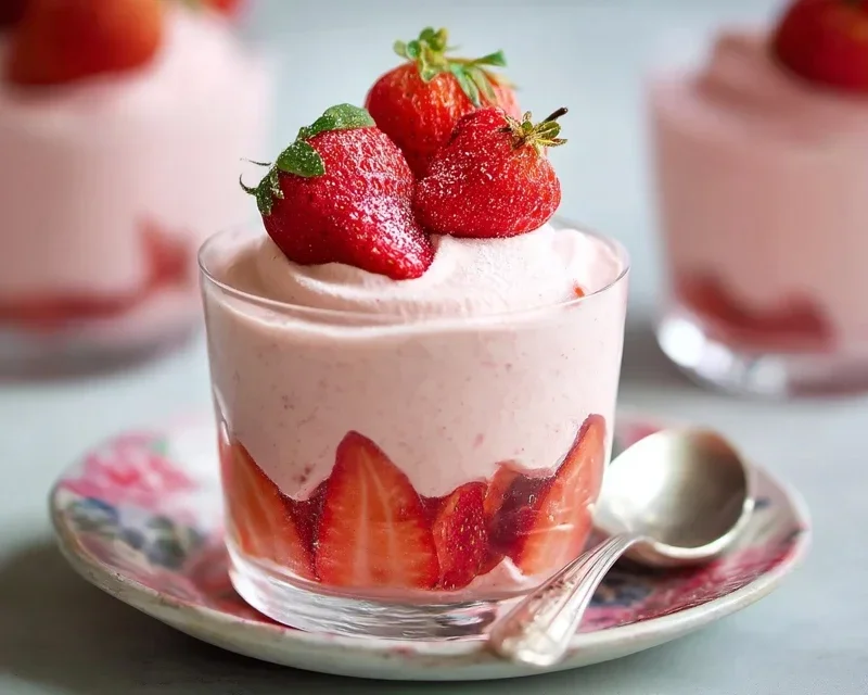Strawberry Mousse