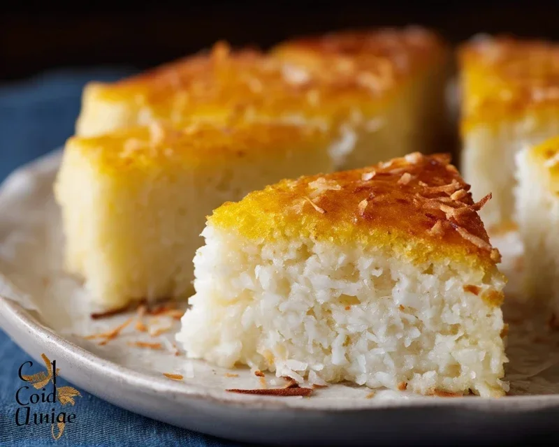Sticky Coconut Cake