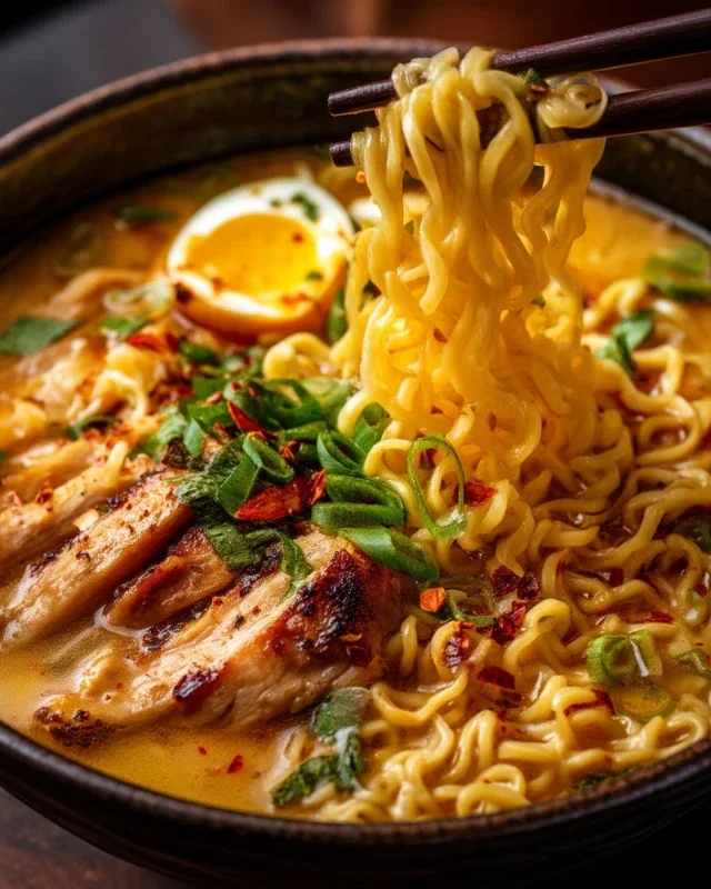 Creamy Garlic Chicken Ramen: An Incredible Ultimate Recipe