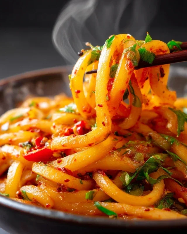 Spicy Potato Noodles