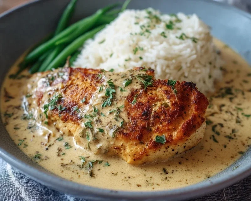 Creamy Garlic Chicken