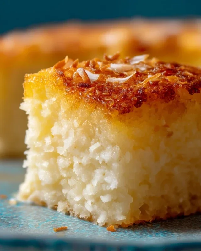 Sticky Coconut Cake