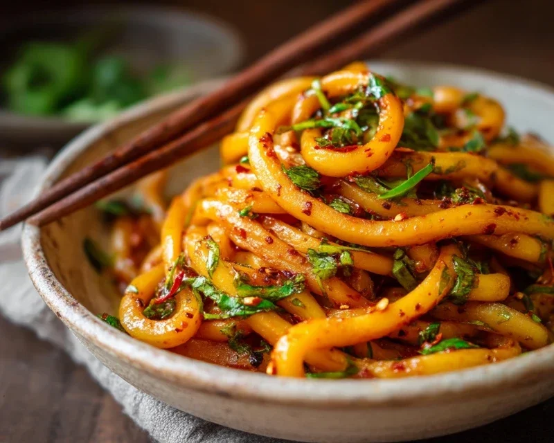 Spicy Potato Noodles