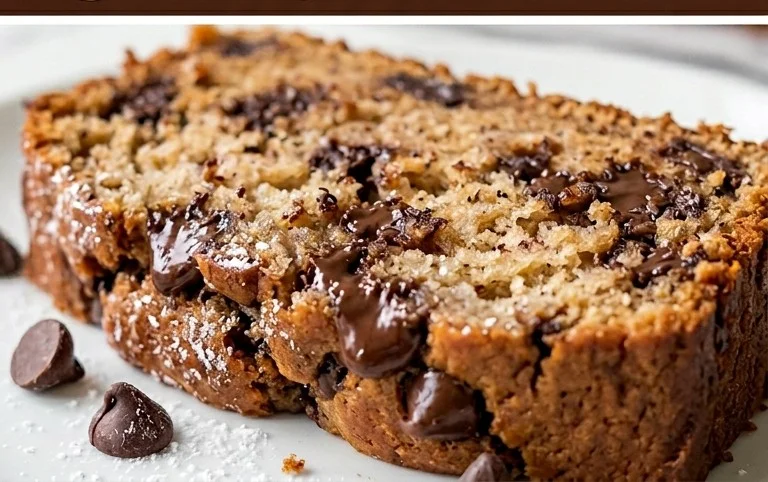 Easy Chocolate Chip Banana Bread