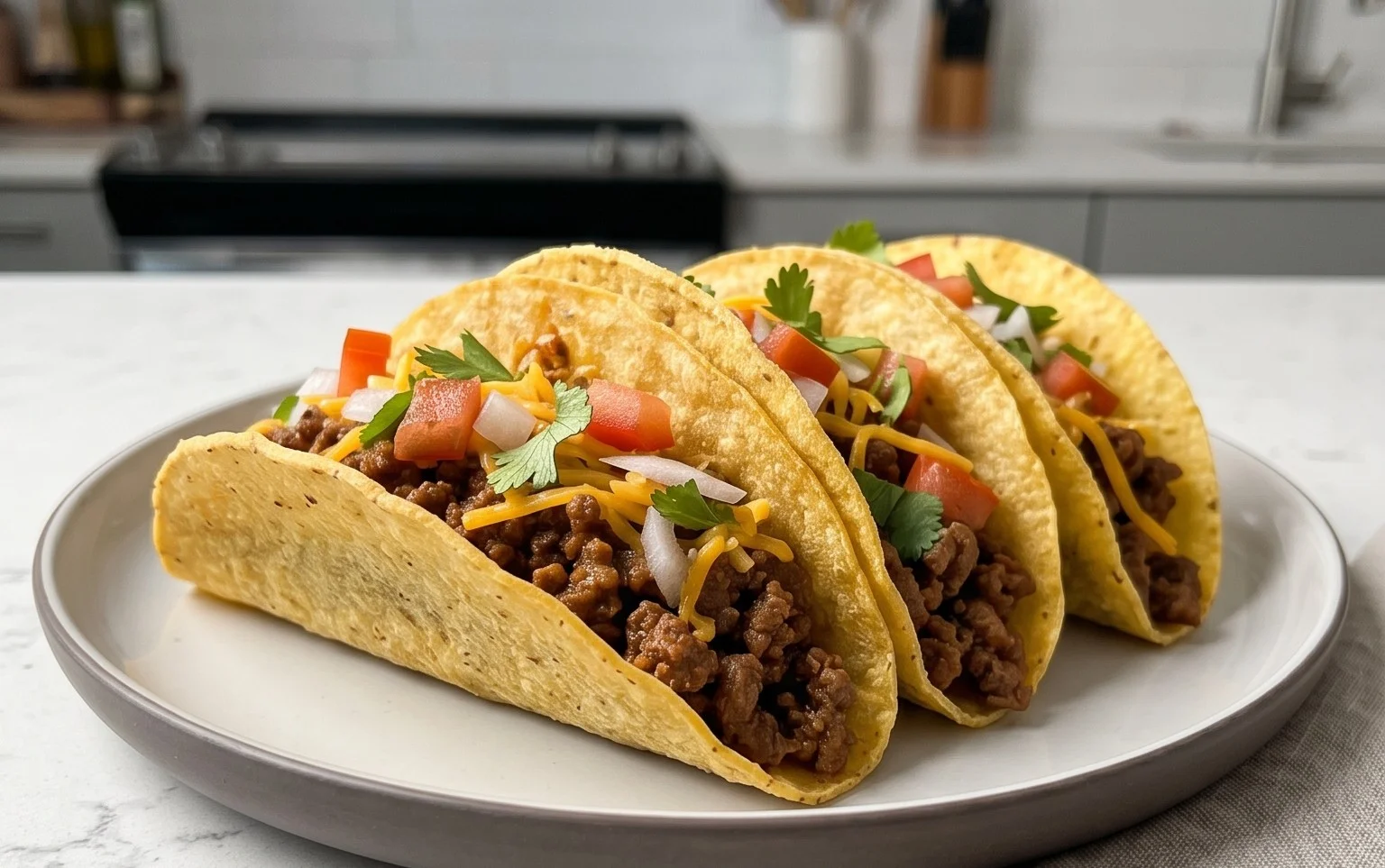 Crispy Ground Beef Tacos
