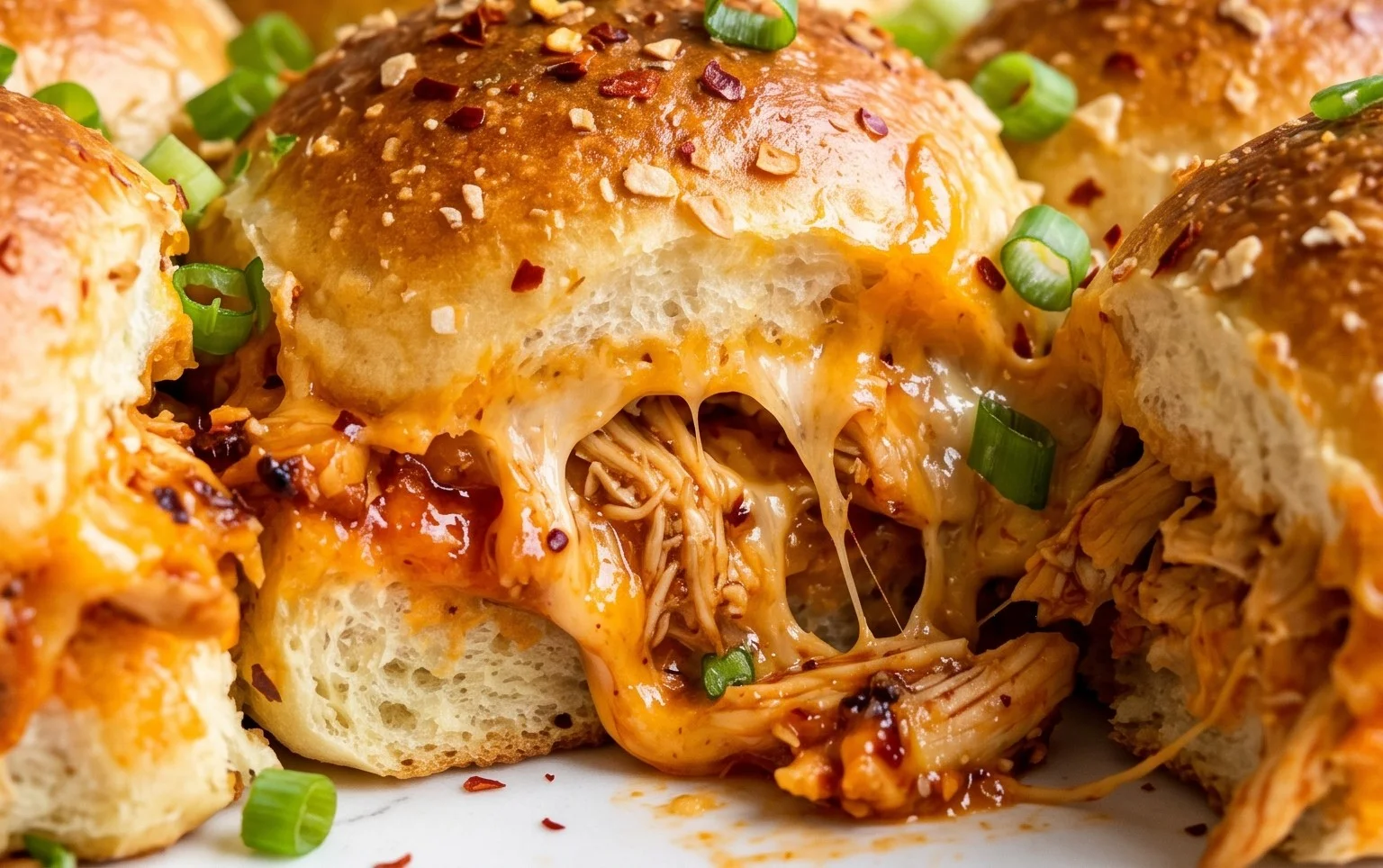 Cheesy Dynamite Chicken Buns