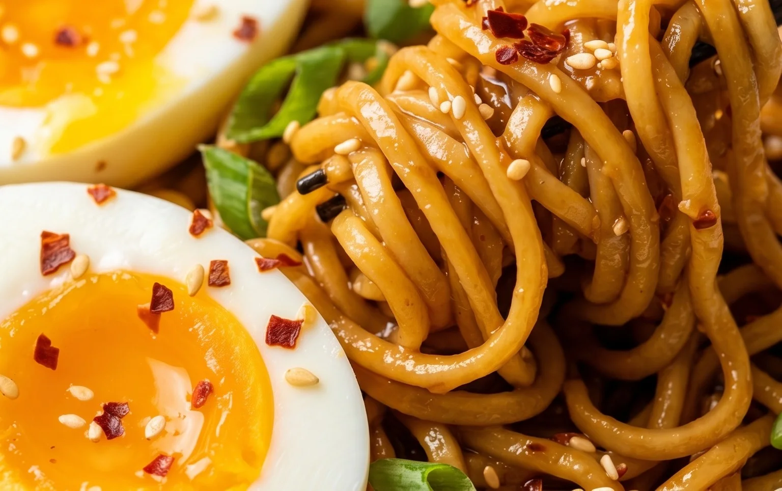 Easy Saucy Ramen Noodles