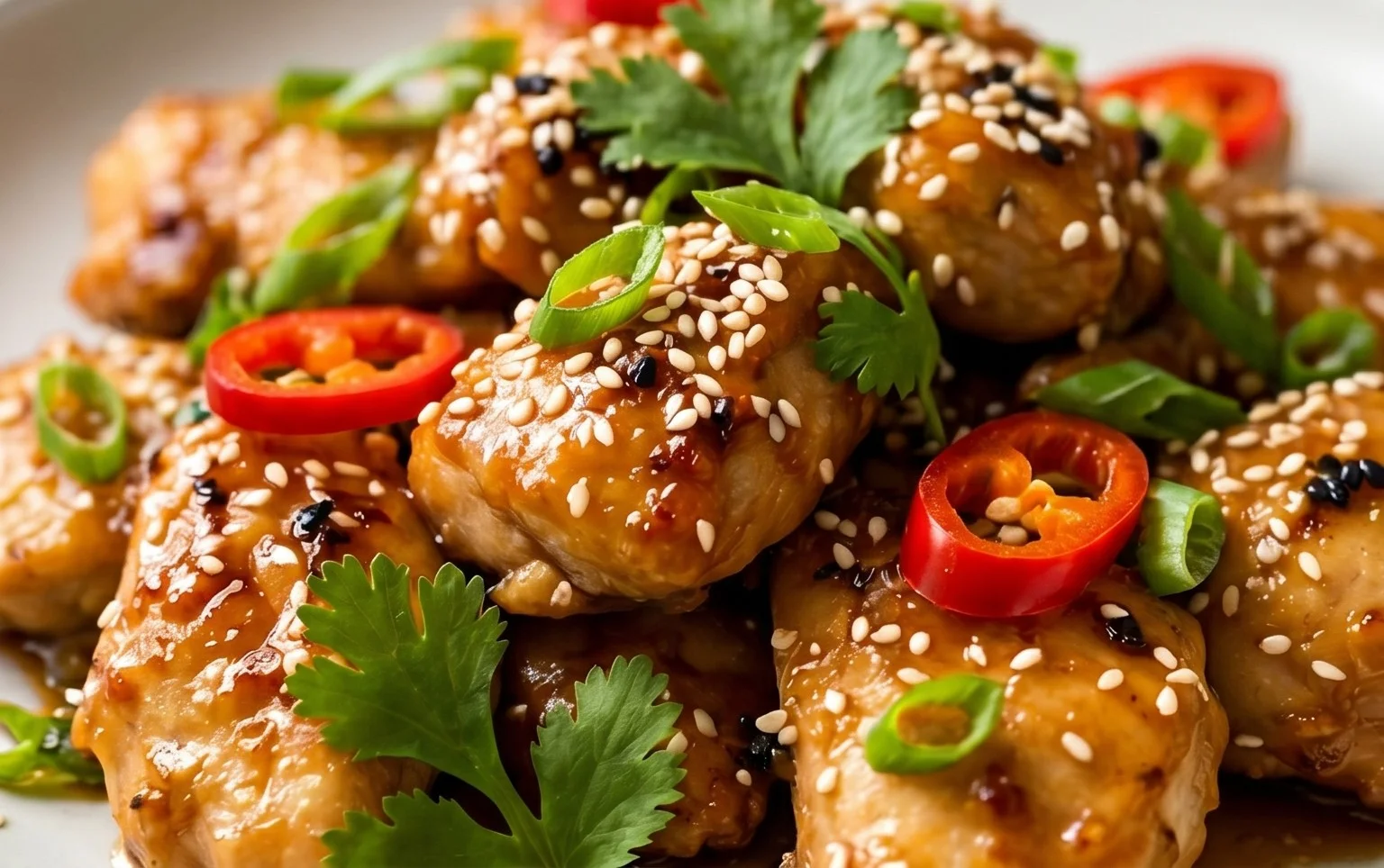 Healthy Sesame Chicken