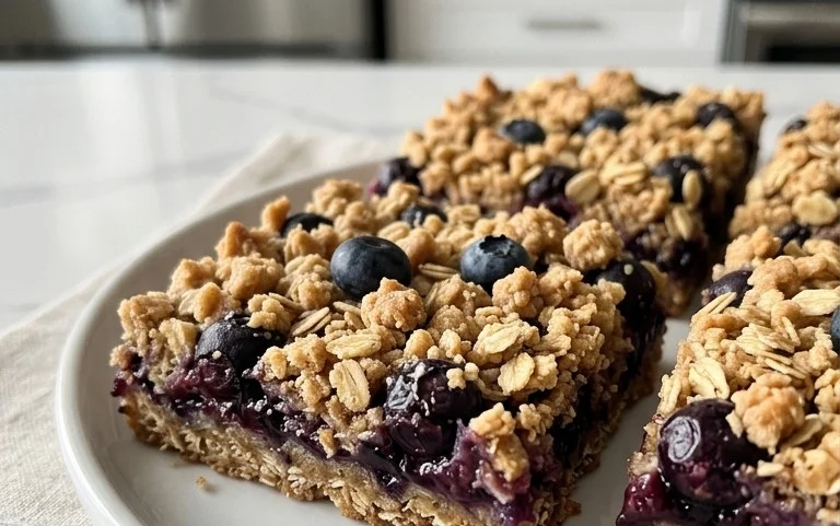 Blueberry Oatmeal Bars