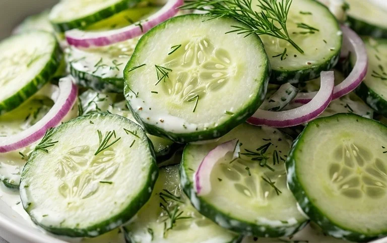 Polish Cucumber Salad
