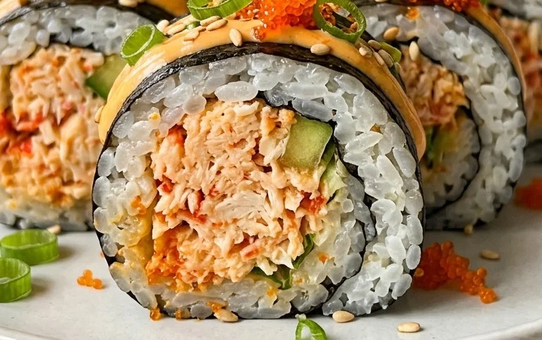 Kani Sushi (Spicy Crab Roll)