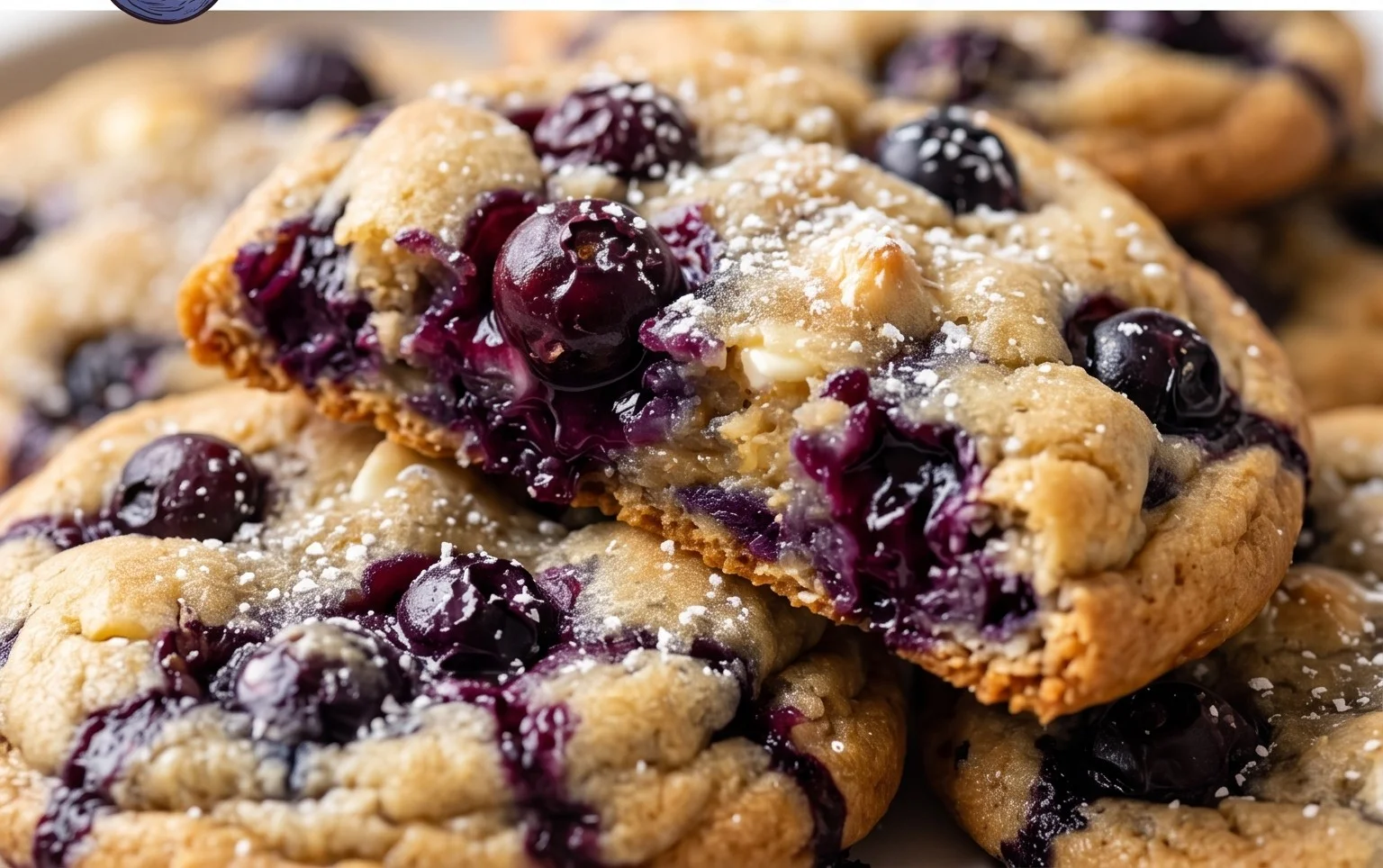 Best Ever Blueberry Cookies
