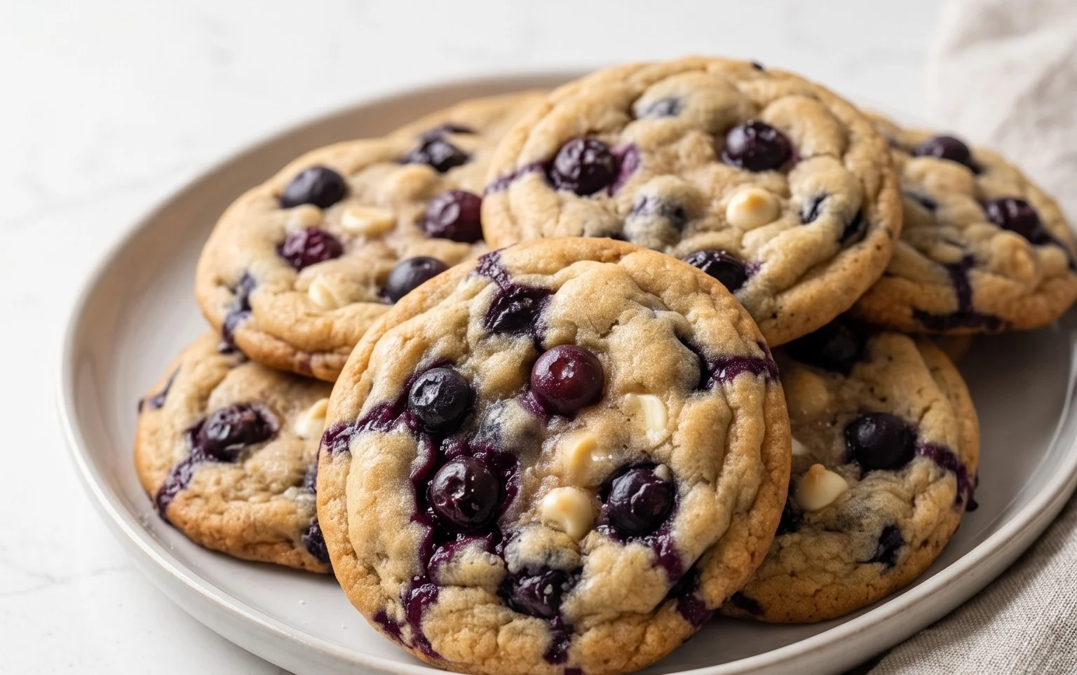 Best Ever Blueberry Cookies