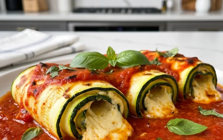 Vegan Zucchini Rollatini