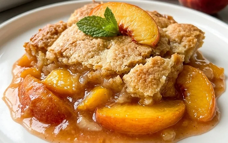 Fresh Peach Cobbler