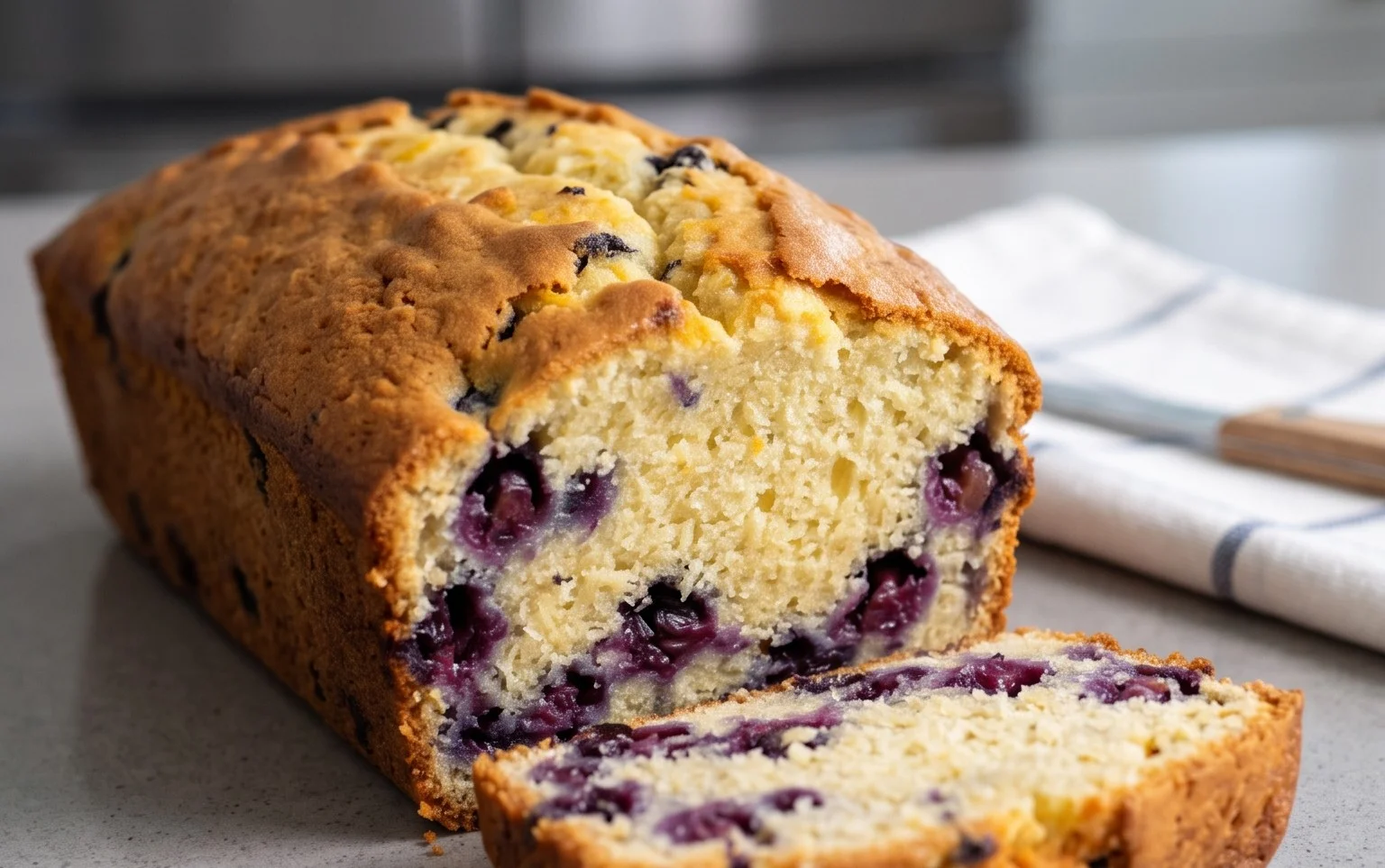 Blueberry and Lemon Loaf