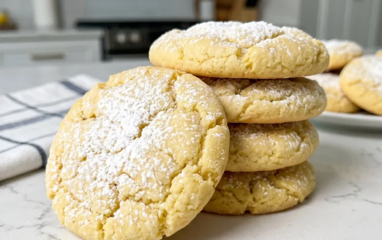 Soft & Chewy Lemon Cookies
