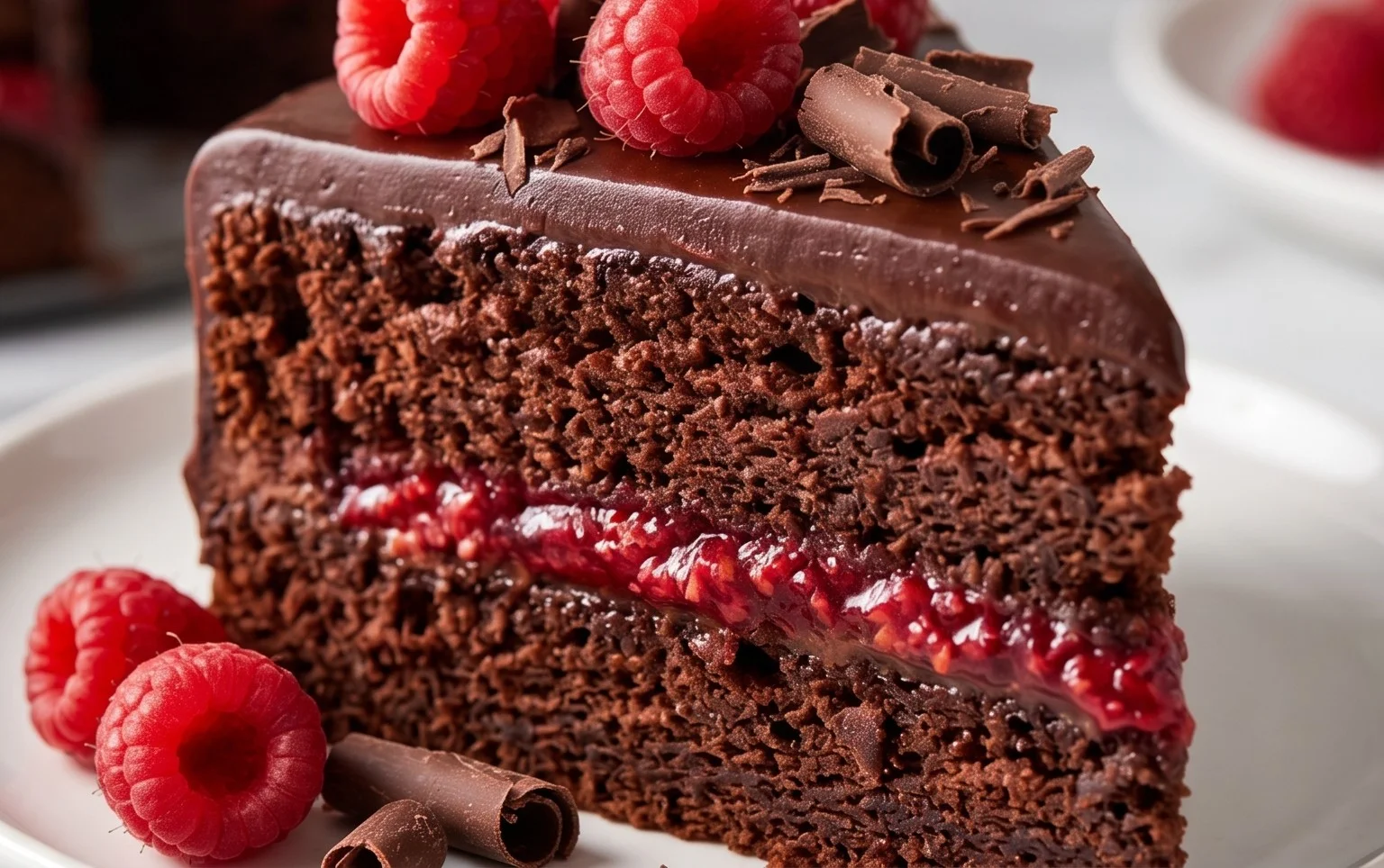 Chocolate Raspberry Cake