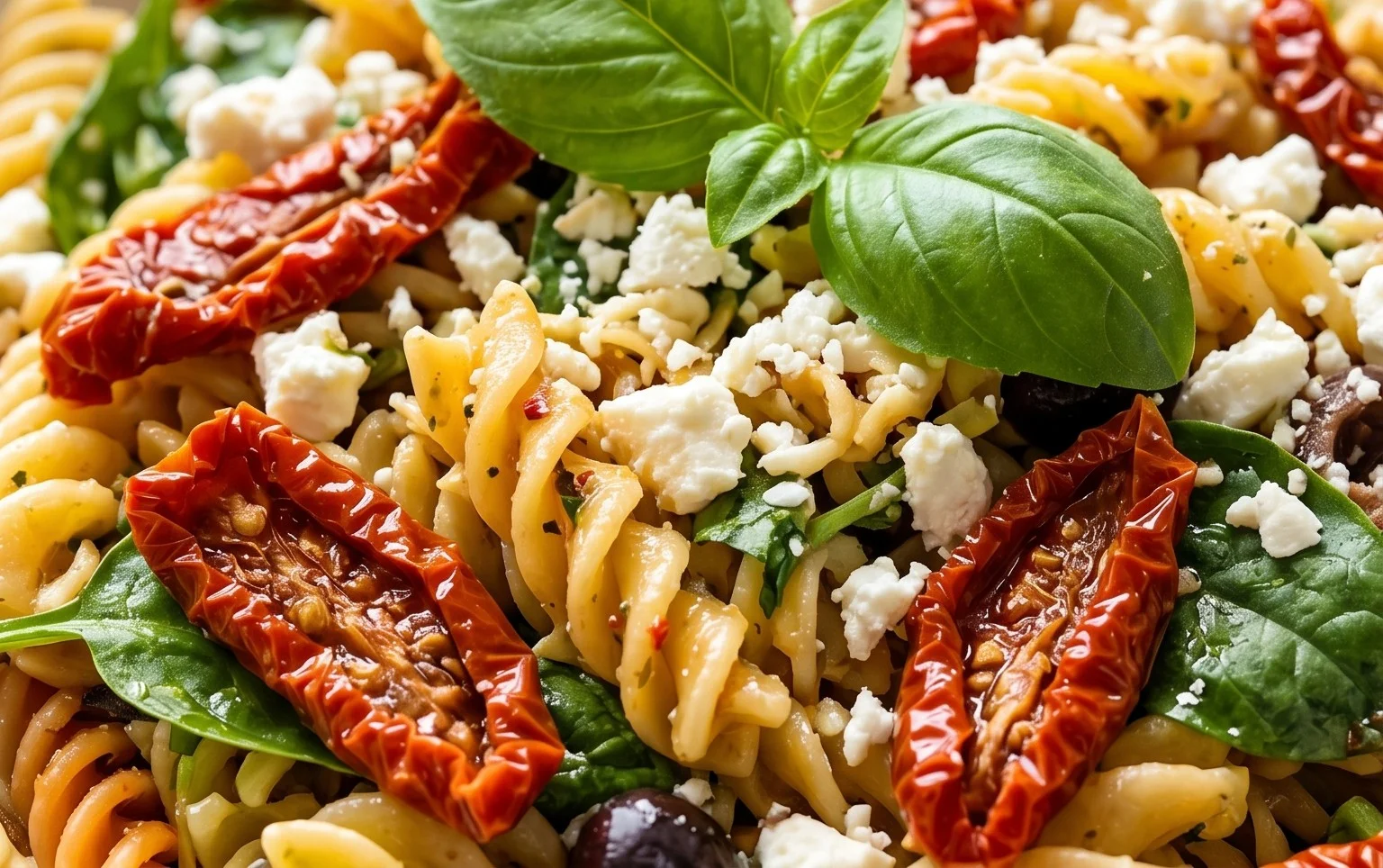Sun Dried Tomato Pasta Salad