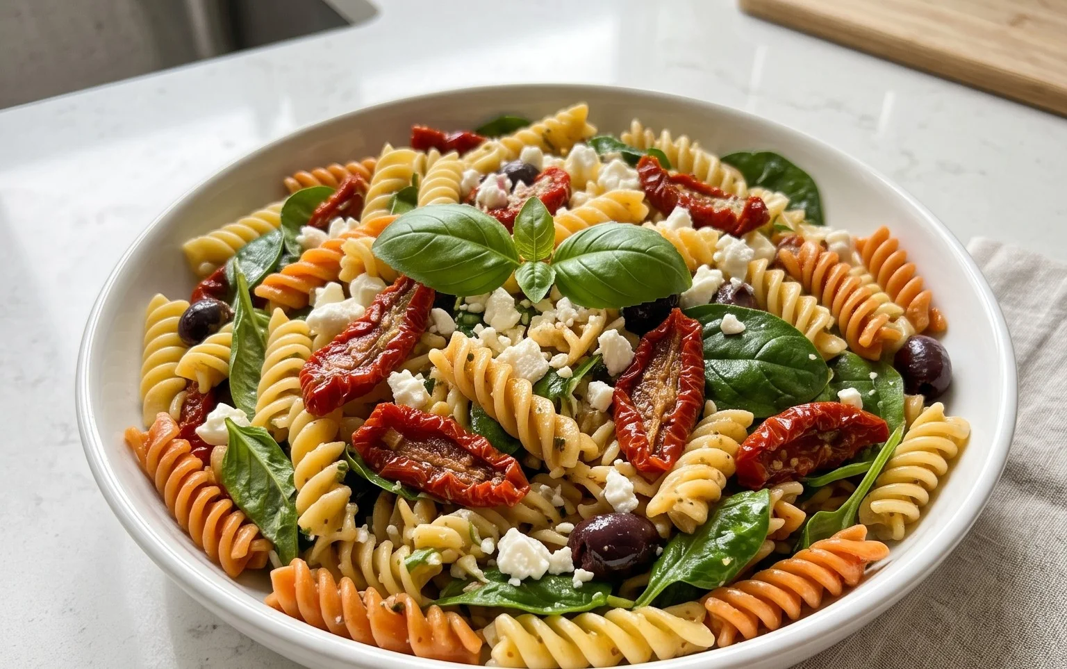 Sun Dried Tomato Pasta Salad